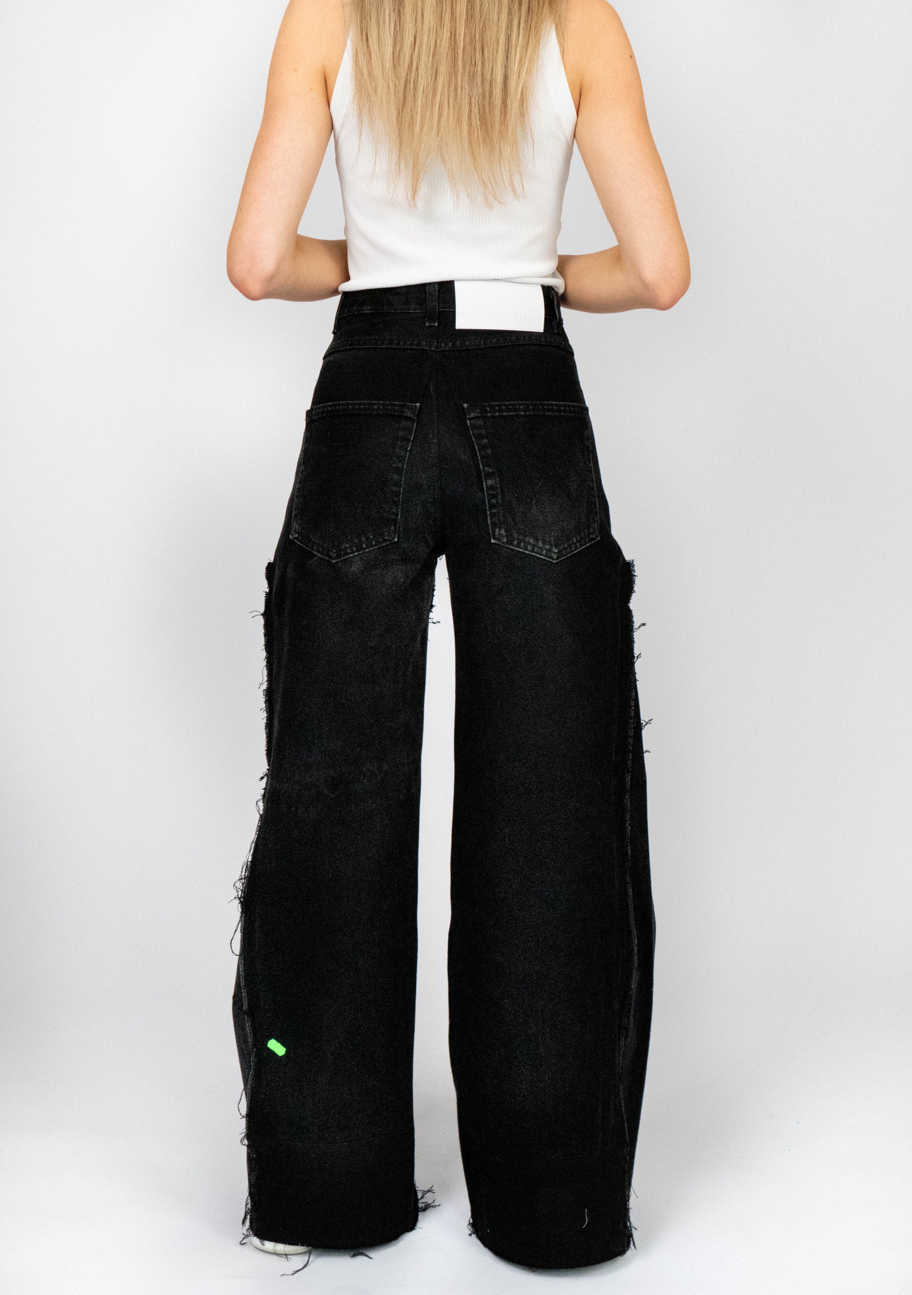 Reworked Wide Jeans